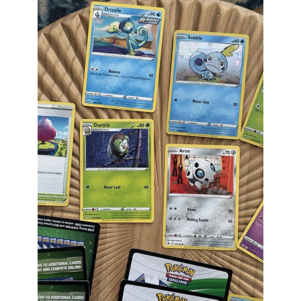 Pokémon Tins And Various Cards coins